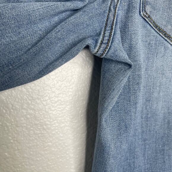 Universal Thread Womens Jeans Size 24 High Rise Straight Crop Denim Blue - Picture 15 of 16